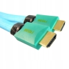 Kabel GOLD 24K HDMI - HDMI 5m GC-HD-1019 PŁASKI WYSOKIEJ JAKOSCI PRZEWÓD