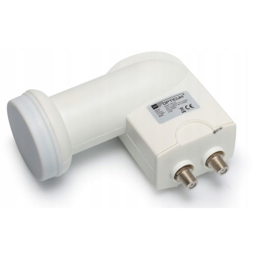 Konwerter twin podwójny Opticum Twin Robust 0.1 dB 4K UHD 2 X TUNER KON0076