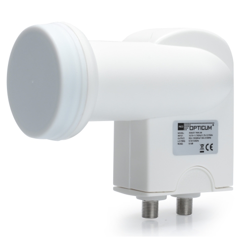 Konwerter twin podwójny Opticum Twin Robust 0.1 dB 4K UHD 2 X TUNER KON0076