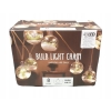 GIRLANDA Łańcuch świetlny żarówki 8 kul 40 LED Białe Ciepłe na baterie ZIEL