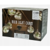 GIRLANDA Łańcuch świetlny żarówki 8 kul 40 LED Białe Ciepłe na baterie ZIEL