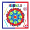 KOLOROWANKA MANDALA kreatywny zestaw 24 stron dla dzieci i dorosłych KOSMOS
