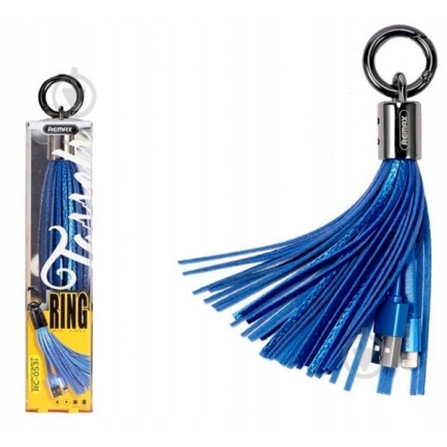 Kabel USB - Apple Lightning Remax 0,1 m niebieski wysokiej jakości