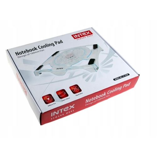 Podstawka chłodząca pod laptop model INTEX IT-CP09 USB 350X273X55 KOM0116