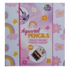 Kredki akwarelowe i pisaki wodne 42 szt Kids Kingdom w wesołym pojemniku 26