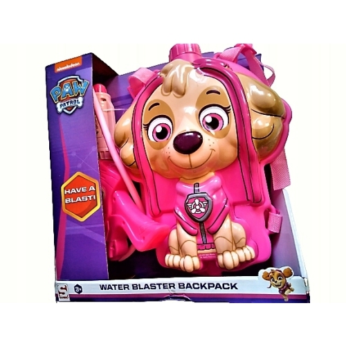 KARABIN PISTOLET MIOTACZ NA WODĘ PLECAK PSI PATROL PAW PATROL Skye! SKY