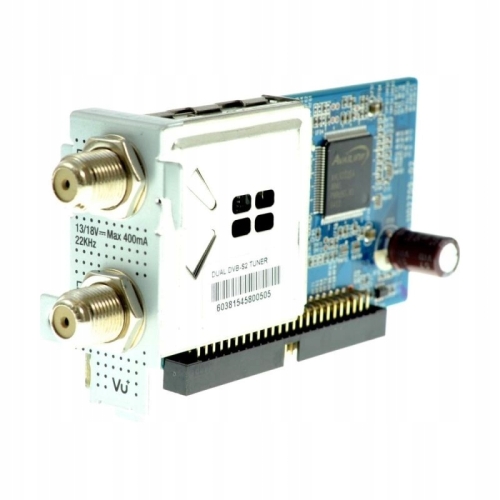 ORYGINALNA GŁOWICA DVB-S2 DUAL TUNER Single Housing do dekoderów VU+