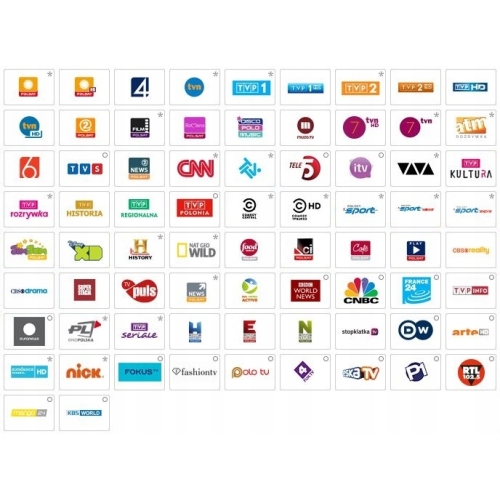 Pakiet LHD FAMILIJNY Cyfrowy POLSAT BOX 12 miesiecy Prepaid dekoder HD5500S