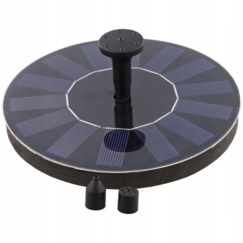 FONTANNA SOLARNA PŁYWAJĄCA DO OGRODU OCZKA WODNEGO STAWU BASENU ekologia