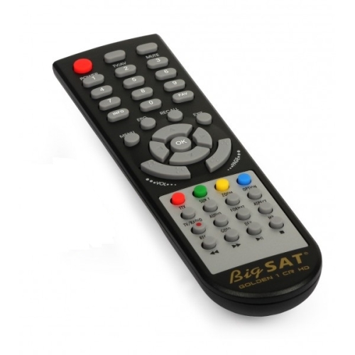 Pilot BIGSAT GOLDEN HD Nowy Oryginalny BIG SAT 1CR HD czarny dobrej jakośći
