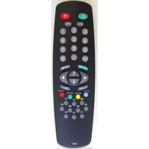 Pilot Vestel RC1940 do telewizorów uniwersalny czarny wysokiej jakości