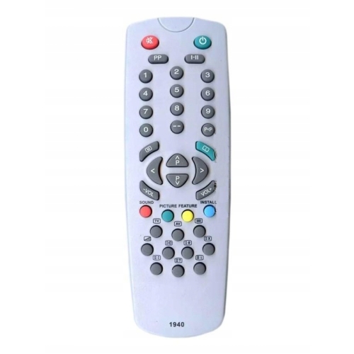 Pilot Vestel RC1940 do telewizorów uniwersalny czarny wysokiej jakości