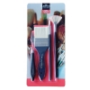 Pędzle artystyczne malarskie Brush set 3 pędzli + szpatułka Van Bleiswijck