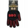 Szczotka do grilla BBQ 3w1 skrobak uchwyt gąbka Absolu Chic poręczna mała 1