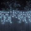LAMPKI ŚWIĄTECZNE 360 LED ZEWNĘTRZNE KURTYNA SOPLE 12m NA OKNO BALKON TARAS