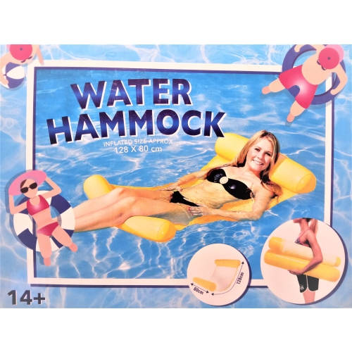 HAMAK WODNY MATERAC Z SIATKĄ DMUCHANY WYGODNY DO OPALANIA ZIELONY TURKUS