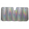 Laserowa aluminiowa osłona przeciwsłoneczna do aut uniwersalna 135 x 60 cm