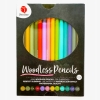 Kredki Bezdrzewne Akwarelowe Wodne WOODLESS PENCILS DecoTime 032-045 12szt.