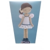 ZESTAW DO SZYDEŁKOWANIA WŁÓCZKA SZYDEŁKO IGŁA MAGICZNA WRÓŻKA 34cm MASKOTKA