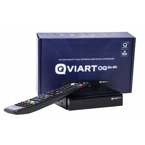 Dekoder ENIGMA2 LINUX LAN 100MBPS STALKER DVB-S DVB-S2 Qviart OG2s 4K UHD