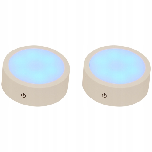 LAMPY BEZPRZEWODOWE 3 x LED PILOT ŚCIEMNIACZ PODSZAFKOWE BALTIMORE BIAŁE 88