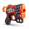 Pistolet na Strzałki Wyrzutnia Zuru X-shot SKINS MENACE Game Over 8 strzał