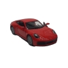 PORSCHE CARRERA S RED MARKOWY METALOWY MODEL SAMOCHODU Z NAPĘDEM SKALA 1:34