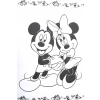 KOLOROWANKA MEGA COLOR DISNEY Z NAKLEJKAMI Minnie Mause Daisy 128 stron