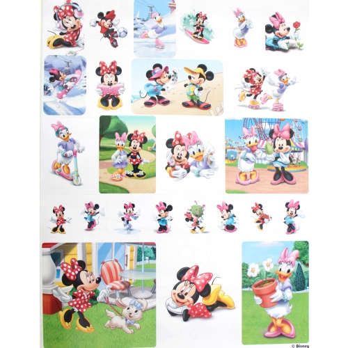 KOLOROWANKA MEGA COLOR DISNEY Z NAKLEJKAMI Minnie Mause Daisy 128 stron