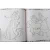 KOLOROWANKA DISNEY PRINCESS MEGA COLOR Z NAKLEJKAMI MERIDA ARIEL KOPCIUSZEK