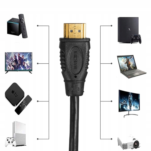 Kabel Libox LB0002-1 HDMI - HDMI 1 m wysokiej jakości przewód połączeniowy