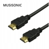 Kabel Gembird CC-HDMI4-1 HDMI - HDMI 1 m wysokiej jakości przewód gold