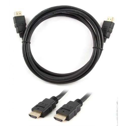 Kabel Gembird CC-HDMI4-1 HDMI - HDMI 1 m wysokiej jakości przewód gold