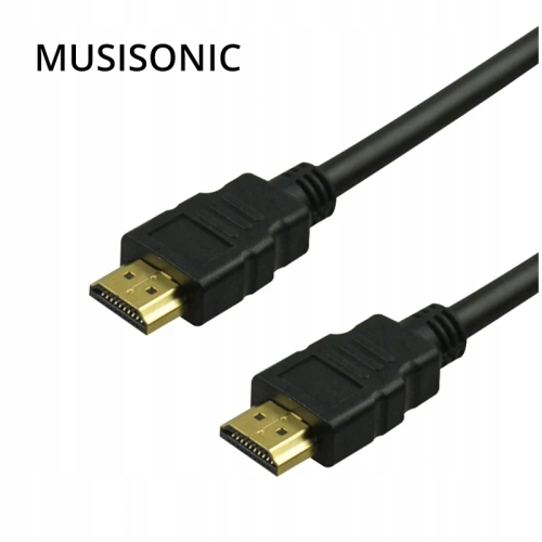 Kabel Gembird CC-HDMI4-1 HDMI - HDMI 1 m wysokiej jakości przewód gold