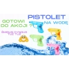 PISTOLET NA WODĘ PISTOLETY NA WODĘ KOLOROWE KIESZONKOWE DLA DZIECI 4 SZT c