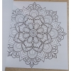 ANTYSTRESOWA EKSLUZYWNA KOLOROWANKA KSIĄŻKA MANDALA 200GSM 40 STRON RÓŻOWA