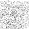 ANTYSTRESOWA EKSLUZYWNA KOLOROWANKA KSIĄŻKA MANDALA 200GSM 40 STRON FIOLET