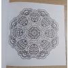 ANTYSTRESOWA EKSLUZYWNA KOLOROWANKA KSIĄŻKA MANDALA 200GSM 40 STRON FIOLET