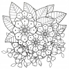 ANTYSTRESOWA EKSLUZYWNA KOLOROWANKA KSIĄŻKA MANDALA 200GSM 40 STRON FIOLET