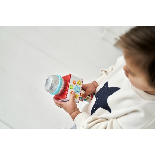 Mikrofon Fisher Price edukacyjny interaktywny grający melodie dla dzieci 2+