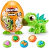 Jajko Jajo Zuru Smashers Junior Dino Dough XXL Kolekcja RAPTOR RED Big Size