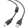 Kabel Gembird CC-USB2.0 AM BM-6 USB A - USB - B 1,8 m CABLEEXPERT czarny