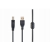 Kabel Gembird CC-USB2.0 AM BM-6 USB A - USB - B 1,8 m CABLEEXPERT czarny