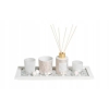 Dyfuzor zapachowy tealight na tacy prezent na święta Aroma Set Czarny 7 pcs