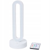 LAMPA LED WIELOKOLOROWA RGB DEKORACYJNA AKUMULATOROWA USB PILOT 27 CM BIAŁA