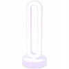 LAMPA LED WIELOKOLOROWA RGB DEKORACYJNA AKUMULATOROWA USB PILOT 27 CM BIAŁA