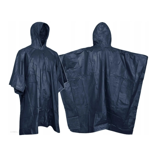 Ponczo PONCHO przeciwdeszczowe 155-190 cm wodoodporne 2650 mm kolor MORSKI