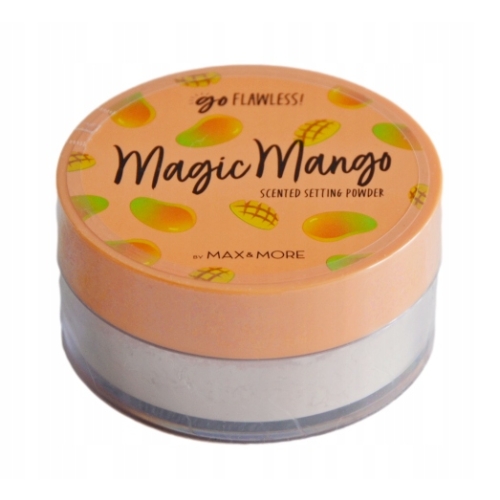 Puder scalający Sypki Matowy Transparentny Max & More PASSIONATELY 22 gram