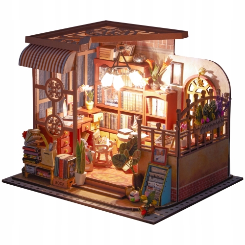 MINIATUROWY DOMEK DO SAMODZIELNEGO SKŁADANIA THE STORY KEEPER LED