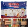 PATYKI DO SZASZŁYKÓW 38,5 CM PIANKI BARBECUE VANILIA 300g ZESTAW GRILLOWY